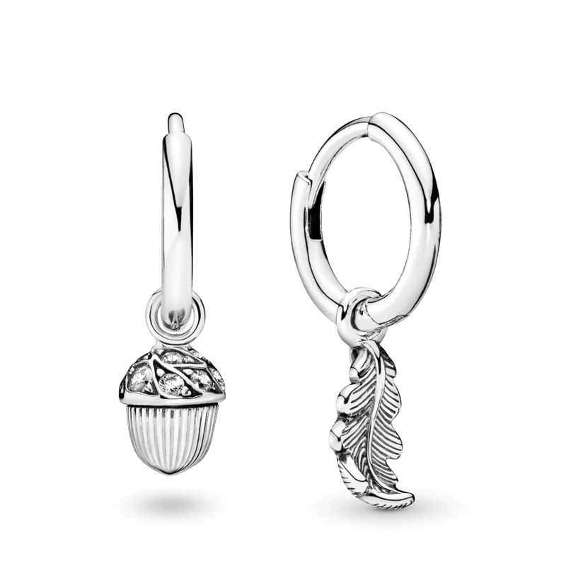 Brinco Fruto e Folha De Carvalho [ENCOMENDA]