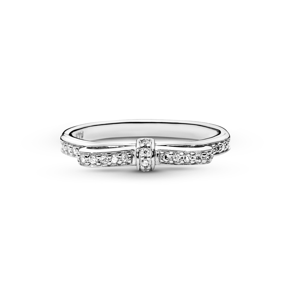 Anel Prata Cintilante