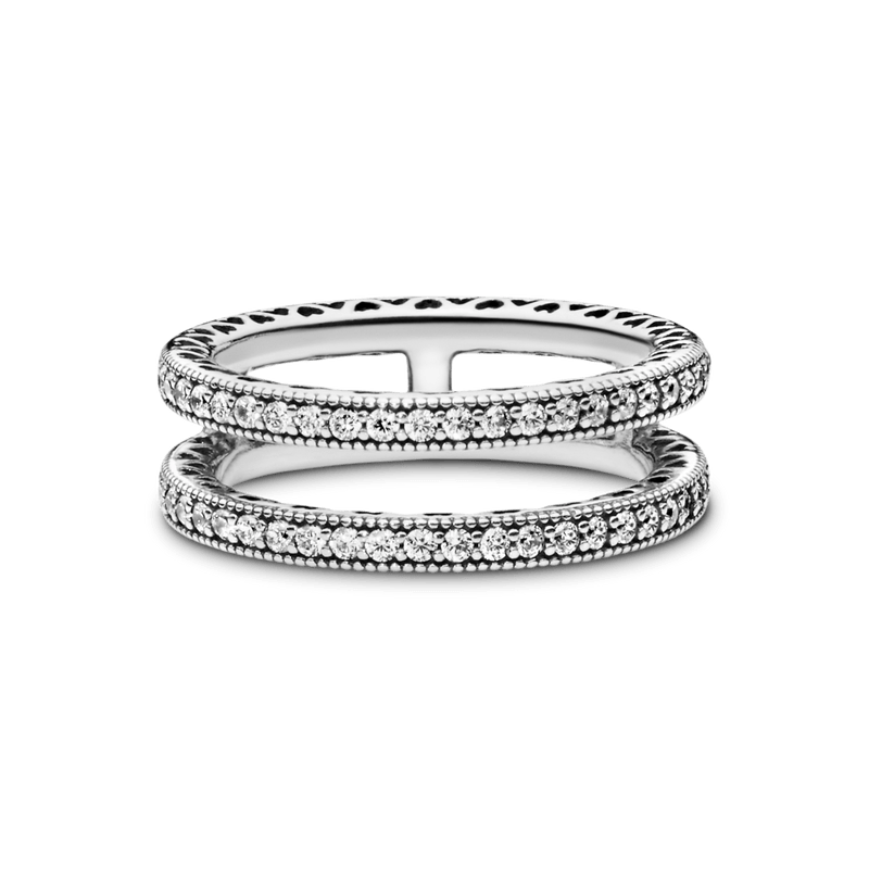 Anel Corações Radiantes Duplo [ENCOMENDA]