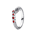 Anel de Prata Dragão Vermelho GOT [ENCOMENDA]