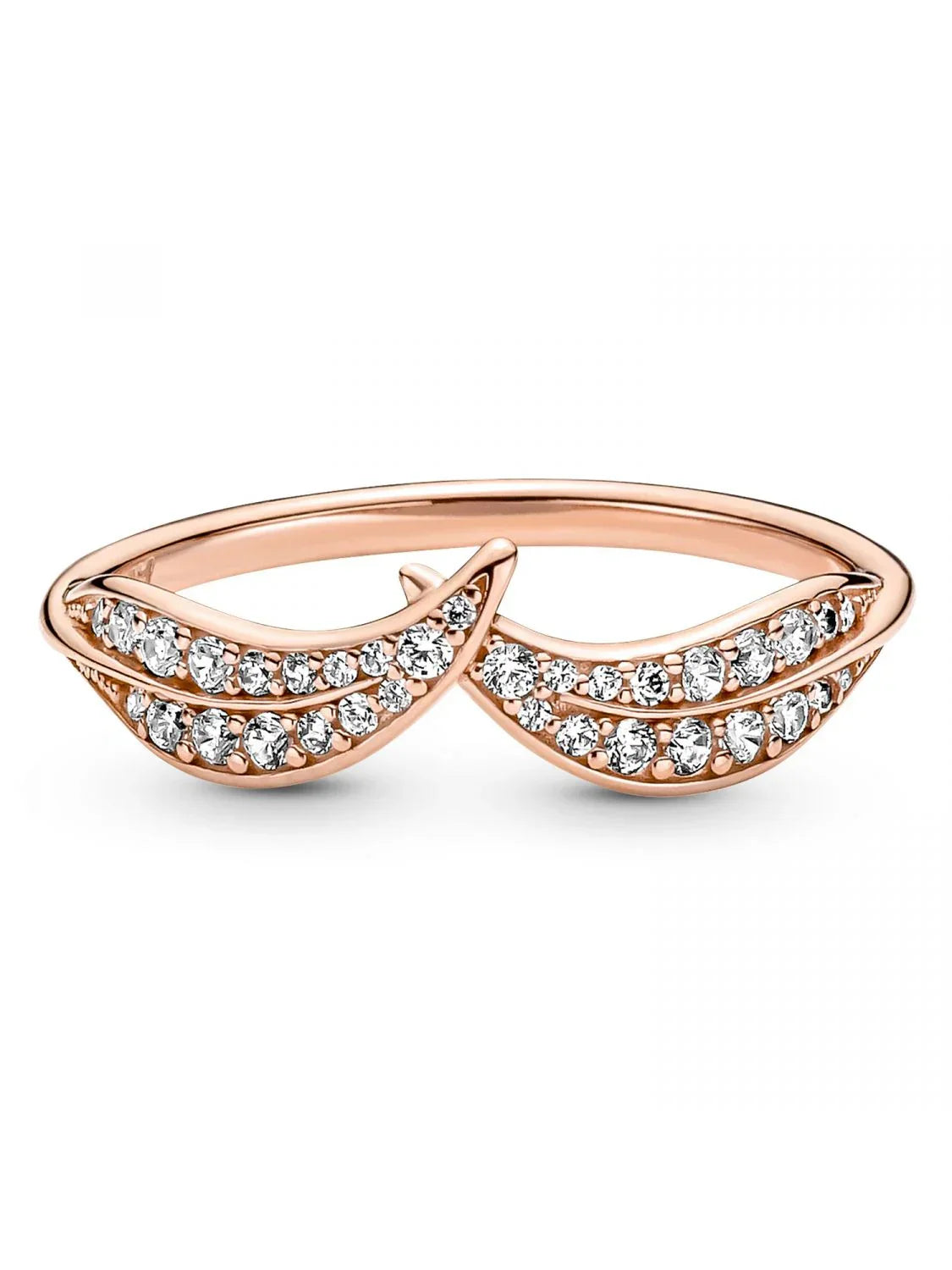 Anel Folhas Brilhantes [ENCOMENDA]