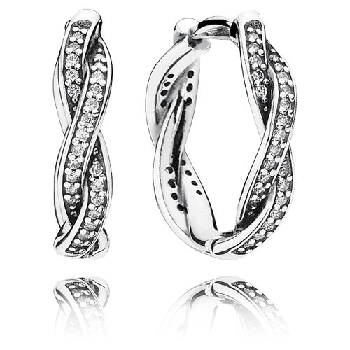 Brinco Brilho Entrelaçado [ENCOMENDA]