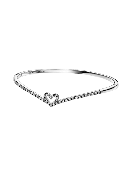 Bracelete Coração Wishbone [ENCOMENDA]