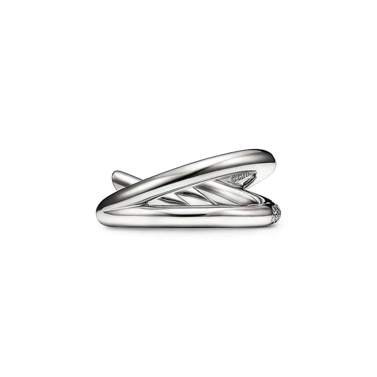 Anel Knot Nó Entrelaçado Cravejado [ENCOMENDA]