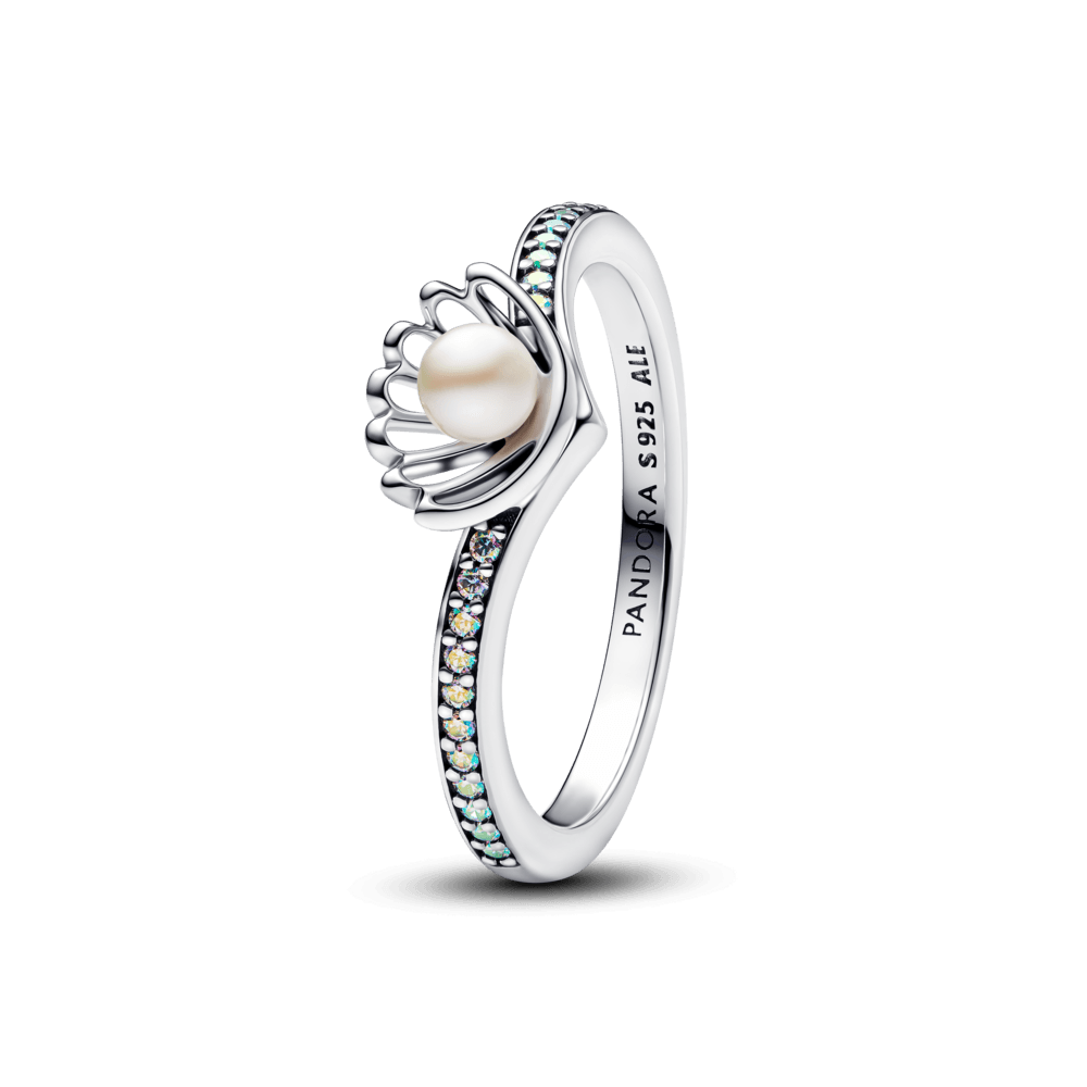 Anel Concha Pérola da Ariel [ENCOMENDA]