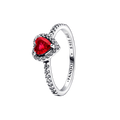 Anel Rainha ma Coração vermelho [ENCOMENDA]
