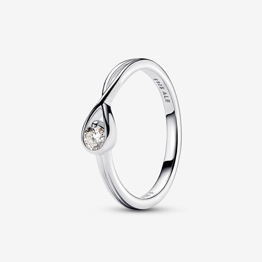 Anel Infinite com Moissanite [ENCOMENDA]