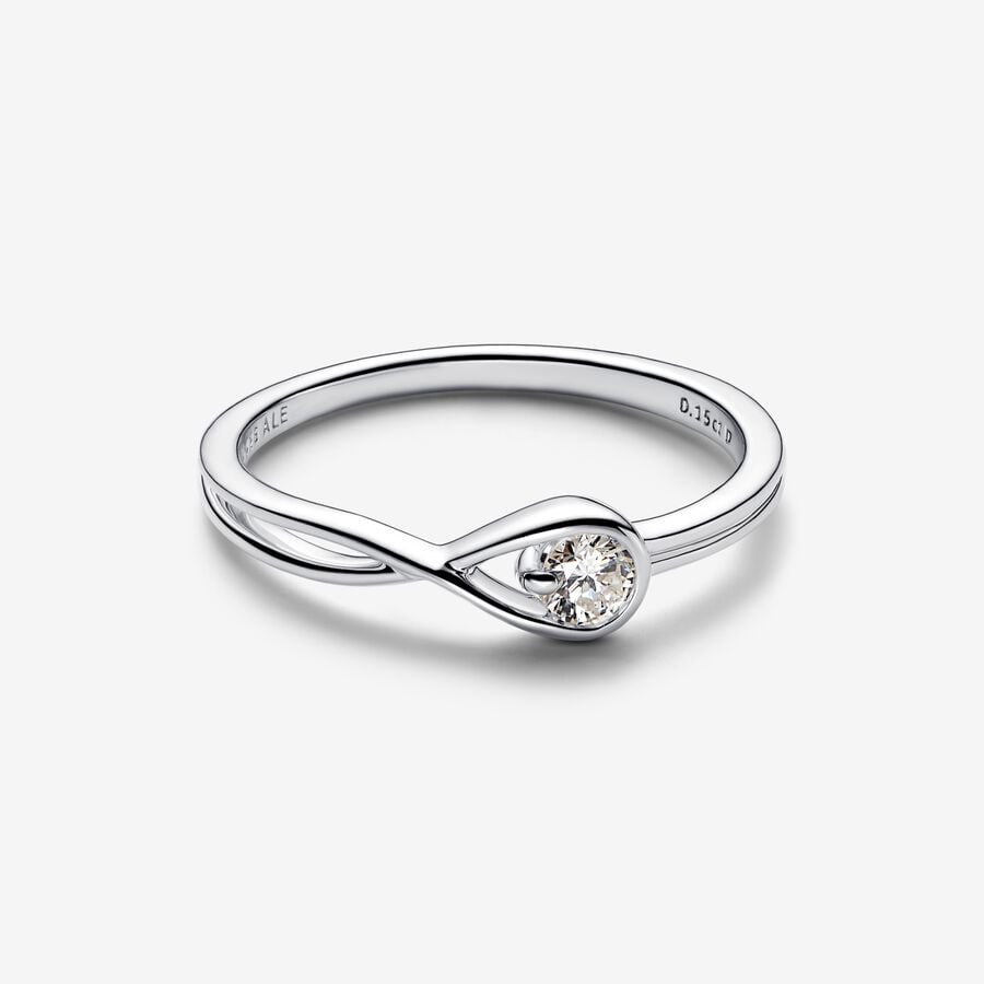 Anel Infinite com Moissanite [ENCOMENDA]