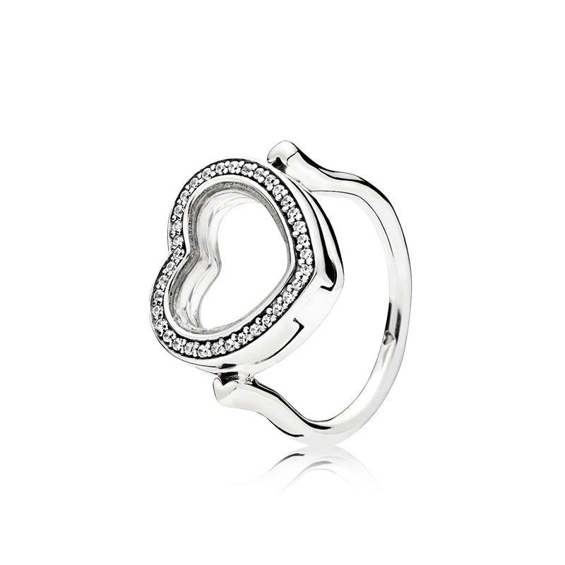 Anel Medalhão Coração [ENCOMENDA]