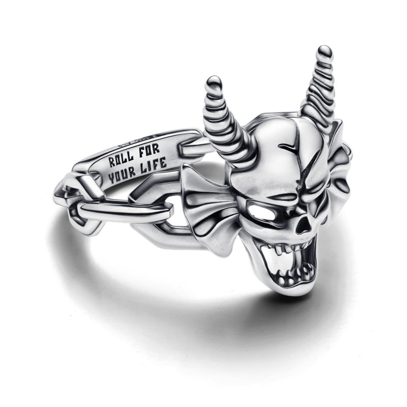 Anel Stranger Things Caveira D&D [ENCOMENDA]