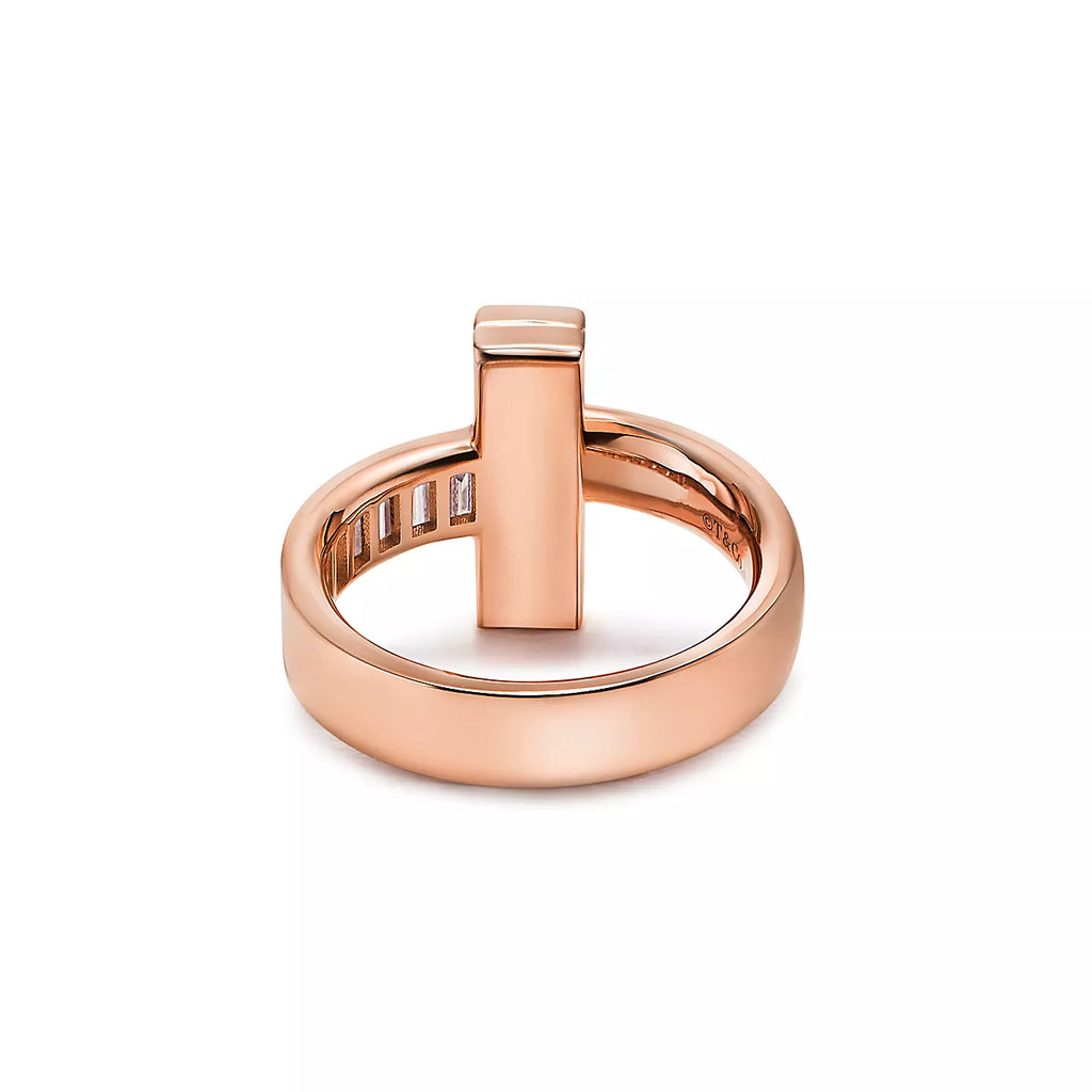 Anel T1 Brilhantes Baguete [ENCOMENDA]