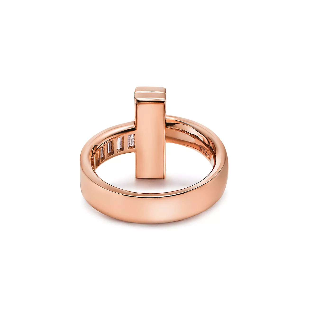 Anel T1 Brilhantes Baguete [ENCOMENDA]