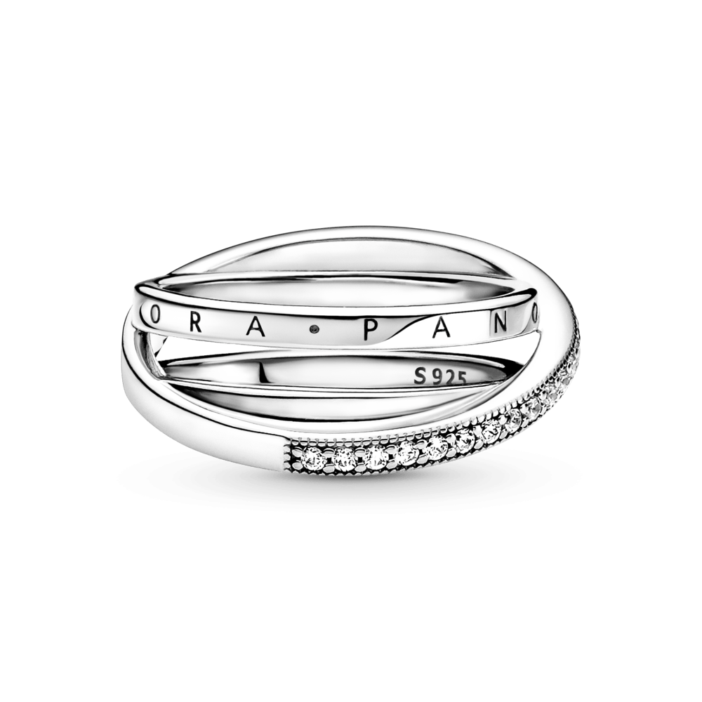 Anel Triplo Em Pavé Signature [ENCOMENDA]