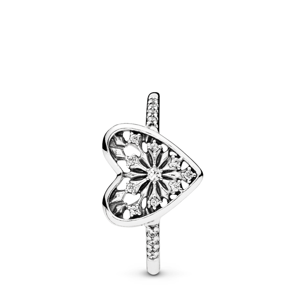 Anel Coração de Neve [ENCOMENDA]