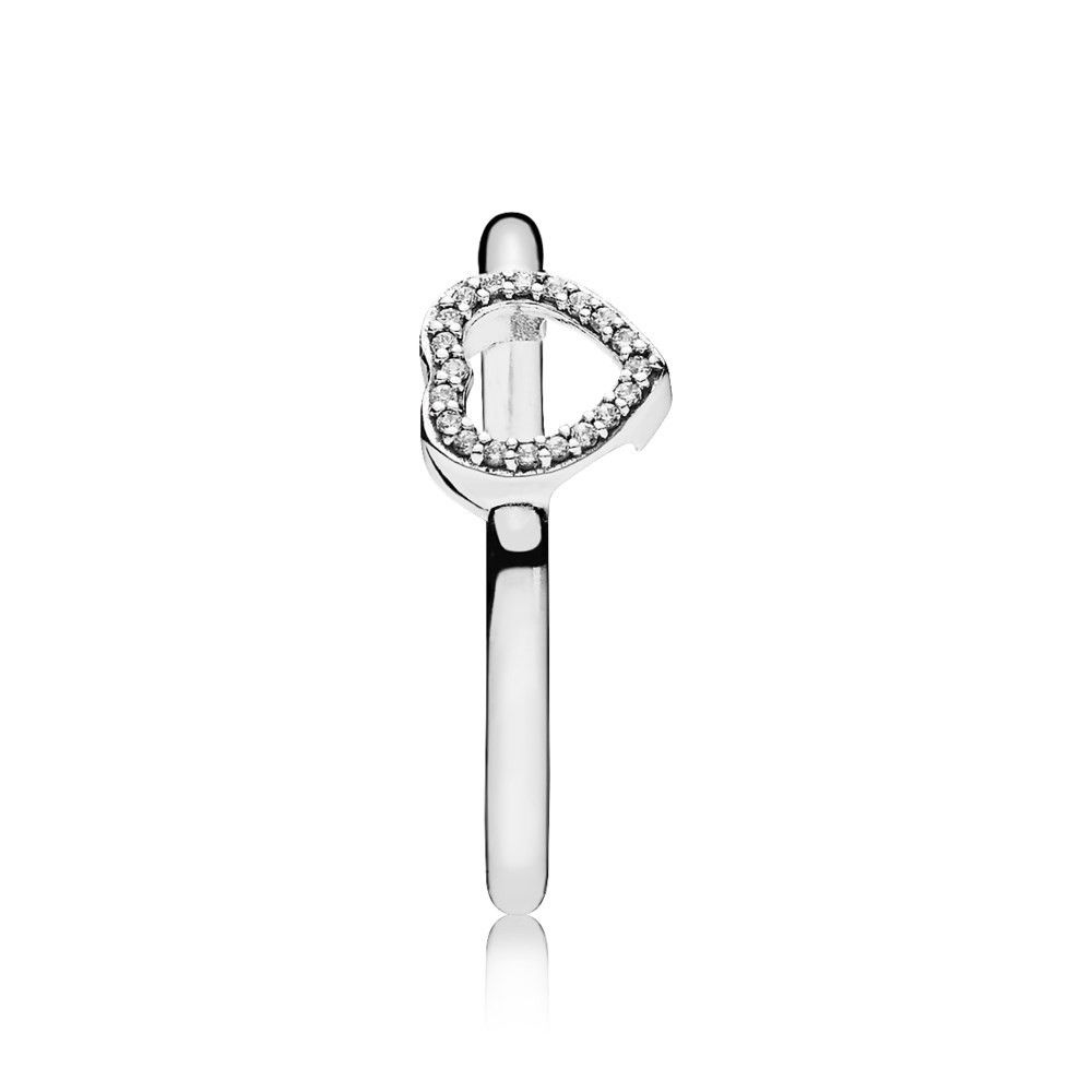 Anel Moldura Coração Combinavel [ENCOMENDA]